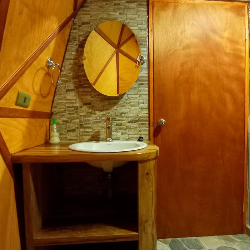 baño del domo arrayan